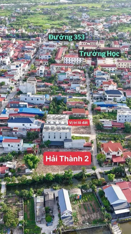Bán lô đất hiếm Hải Thành 2 – Dương Kinh, đường nhựa 10m, giá chỉ 2.x tỷ! ZALO 0567 222 555