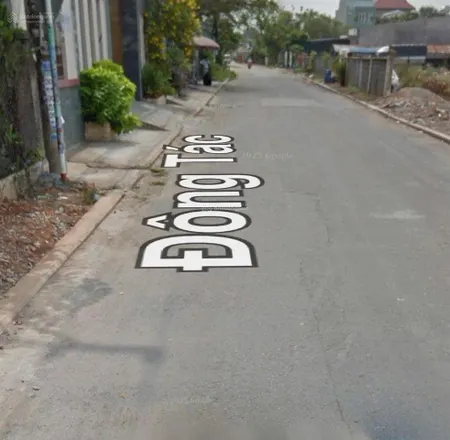 Bán đất mặt tiền đường đông tác, dĩ an, bình dương