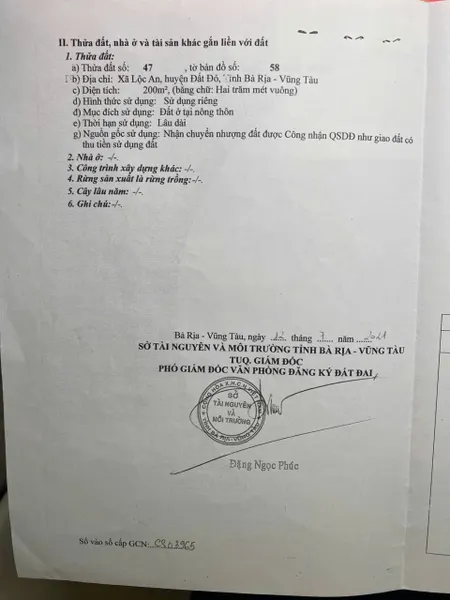 Còn duy nhất 1 lô này ngộp
Full thổ cư gần biển khu dân cư