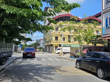 Bán đất lãm trại phường vân dương 163m2 mặt 8,8m hướng nam giá 7,2 tỷ cạnh kcn quế võ