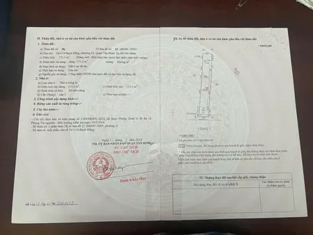 Bán Nhà Hẻm Xe Hơi 54/1/14 Bạch Đằng, P2, Quận Tân Bình