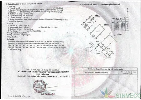 Bán Nhà Mặt Tiền 76D Võ Thị Sáu, P Tân Định, Q1