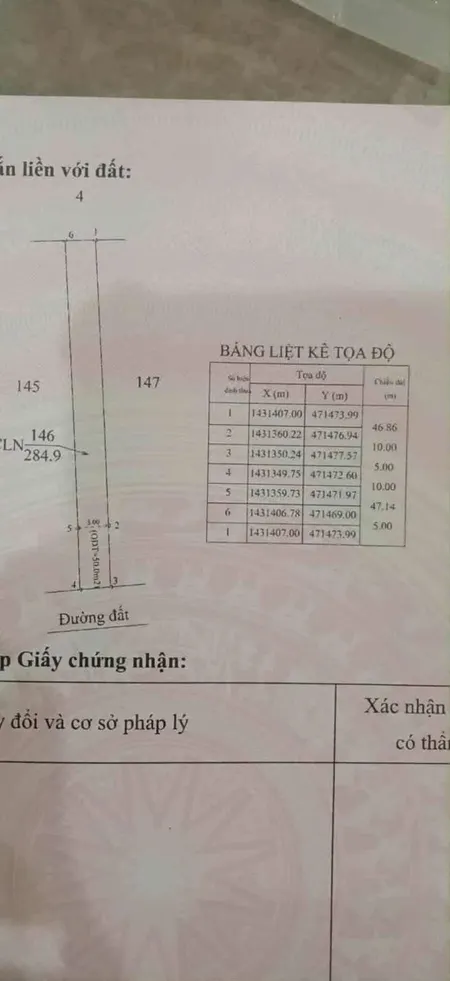 Bán đất 284m² giá 550 triệu Xã Pơng Drang