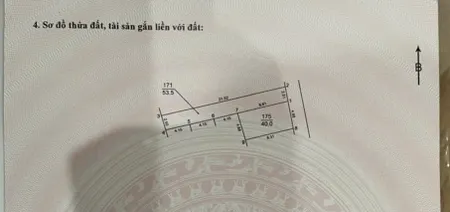 Bán đất 40m² ngang 4.68m Xã Vĩnh Thanh