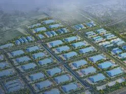 Bán 42.550 m² đất có sẵn 1.500 m² nhà xưởng, kcn đồng văn, hà nam (ninh bình). bàn giao. sẵn sổ đỏ.