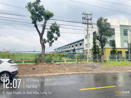 Bán đất, kho, nhà xưởng tại đường 15a kcn tân đức, xã hựu thạnh, đức hòa, long an