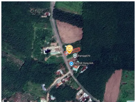Bán đất 589.1m² ngang 10m Xã Phước Thành