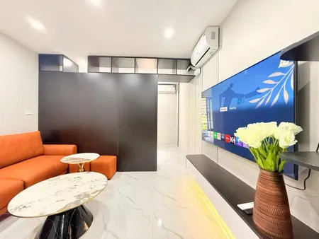 BÁN CĂN HỘ TẬP THỂ PHỐ ĐẠI LA, HAI BÀ TRƯNG, CĂN GÓC SIÊU THOÁNG, FULL NỘI THẤT, Ô TÔ ĐỖ