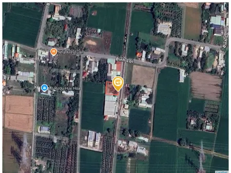 Bán đất 607.1m² ngang 20m giá 1.1 tỷ Xã Hòa Khánh