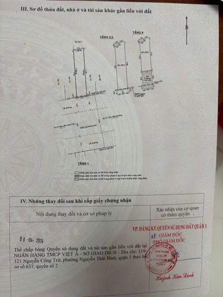Bán Nhà Mặt Tiền 112 Trần Quang Khải, Phường Tân Định, Quận 1