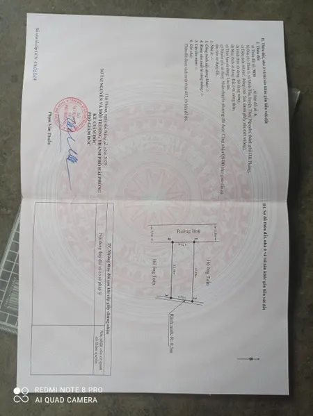25/10/2025.Bán đất 60m² ngang 4,75m. đường làng 7m. giá 920 triệu Phường Bạch Đằng( minh Tân). liên hệ 0362558882