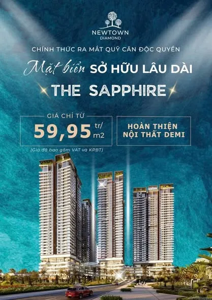 NEWTOWN DIAMOND - CĂN HỘ ĐÀ NẴNG SỞ HỮU TẦM VIEW ẤN TƯỢNG