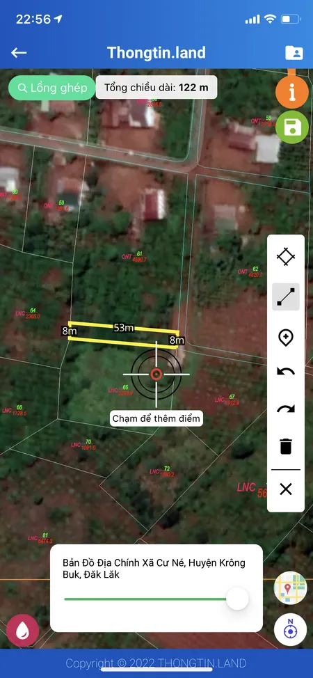 Chính chủ cần bán 421m2 đất xã cư né