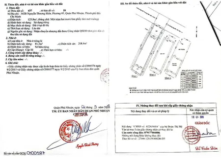 Bán Nhà Mặt Tiền 94 Nguyễn Trọng Tuyển, Phường 15, Quận Phú Nhuận