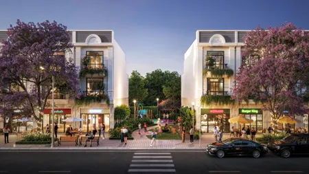 Mở Bán Nhà Phố Xây Sẵn Liền Kề Nhau Kiến Trúc Pháp. 4m x 20m. Khu An Ninh 24/24