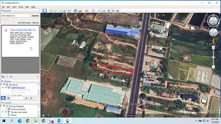 Đất QH đất ở 2030-2045, Mặt tiền Đại Lộ Hùng Vương / QL 1A, Cách Sân Bay Cam Ranh 3km, Cách KHĐT VINHOME 1km.