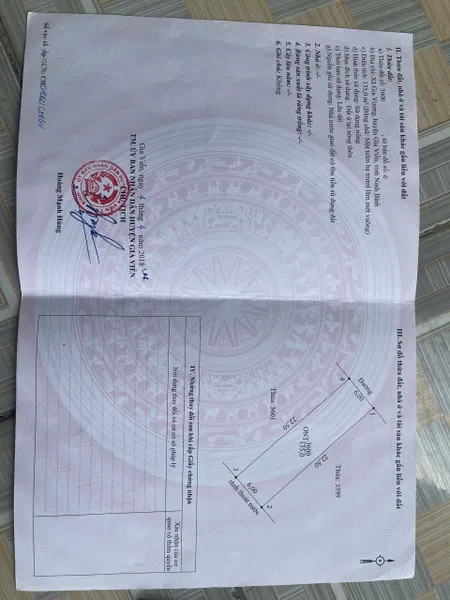 Bán đất SĐCC. 135m2, MT6m x2 (có 2 lô sát nhau)