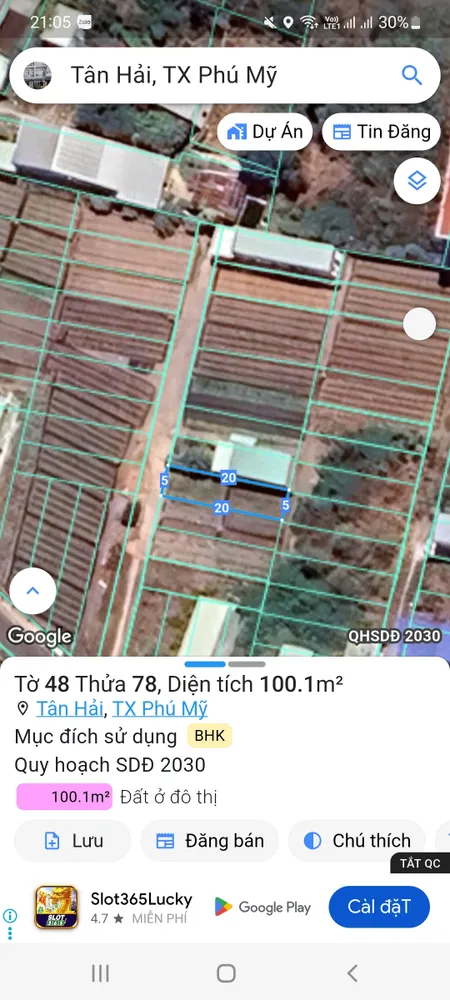 Nhà Đất Tân Hải TX Phú Mỹ Bà Rịa - Vũng Tàu