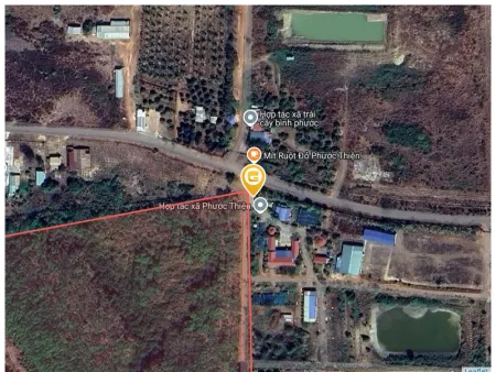 Bán đất 2000000m² ngang 3000m giá 170 tỷ Xã Hưng Phước