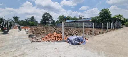 Bán đất 2 mặt tiền tại xã mỹ lộc, cần giuộc, long an giá 3.2 tỷ, 886m2 có 250m2 đất ở