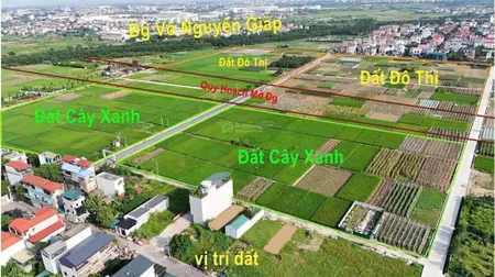 Bán đất đấu giá đại bằng nguyên khê, đông anh 90m2 mt 5m shcc giá hấp dẫn 92tr/m2