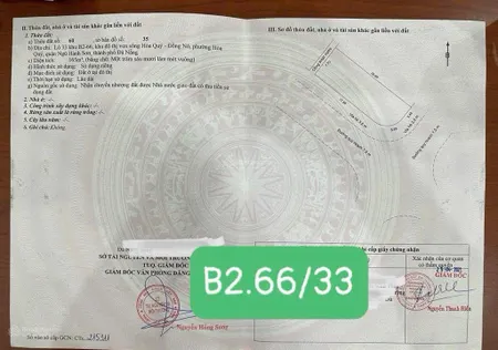 Bán góc 2 mặt tiền đường đặng hồi xuân và phan hoa, hoà quý, đà nẵng