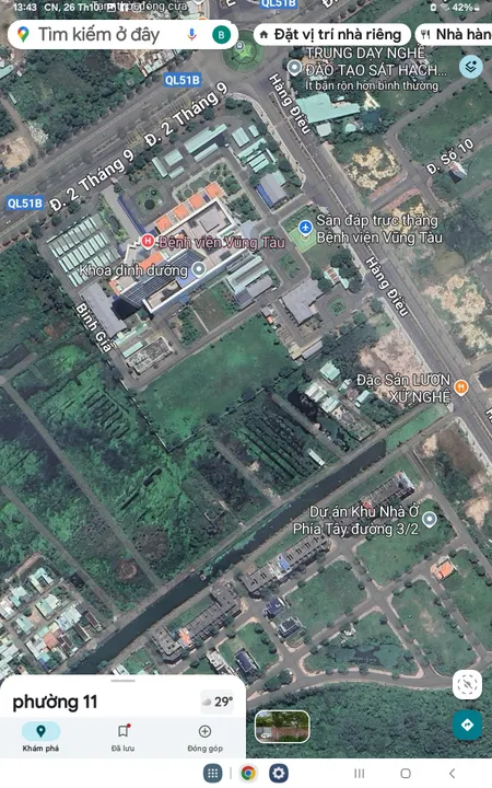 Bán đất 76.9m² giá 2.65 tỷ Phường Phước Thắng, 0909518879