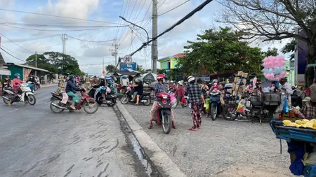 380tr b.án nền full thổ cư (8x20), ôtô gần Chợ Tân Thành, Gò Công Đông, Tiền Giang