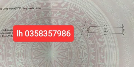 Bán đất 108m² ngang 4.50m giá 3.67 tỷ Xã Sóc Sơn