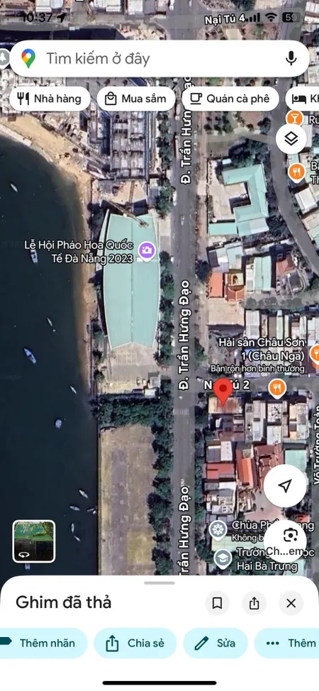 Bán lô góc Trần Hưng Đạo và Nại Tú 2, Sơn Trà, View Sông Hàn, khán đài Pháo Hoa Quốc Tế
