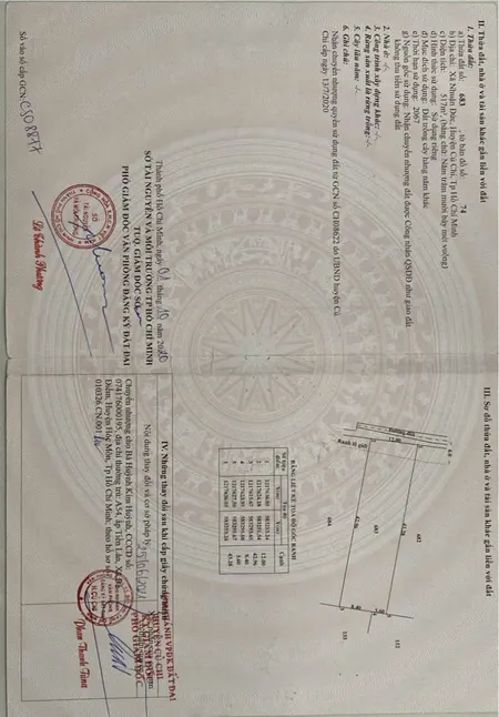 NHANH TAY SỞ HỮU NGAY LÔ ĐẤT CHÍNH CHỦ Vị Trí Tại Xã Nhuận Đức ,Huyện Củ Chi, TP HCM