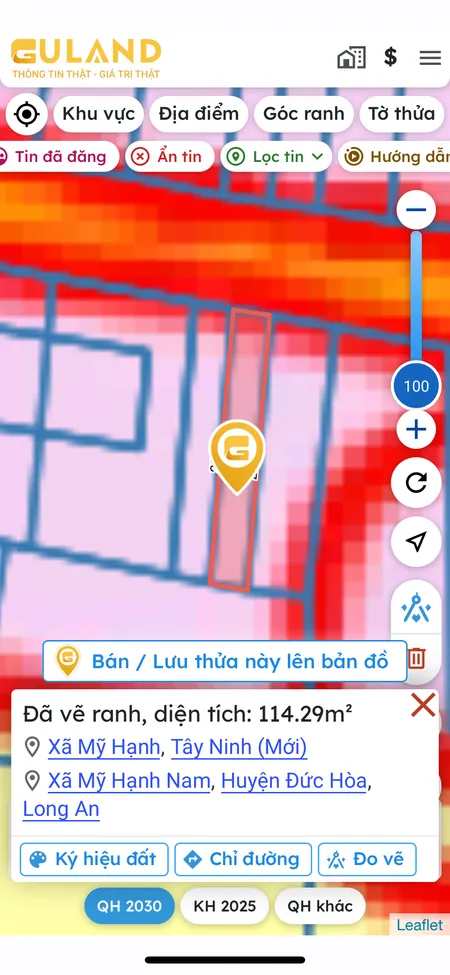 Bán nhà 119m² ngang 4m giá 3.9 tỷ Xã Mỹ Hạnh