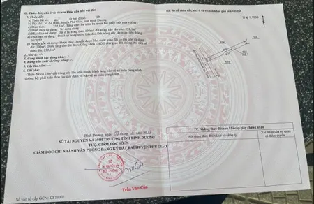 ĐẤT ĐẸP – GIÁ TỐT  – CHÍNH CHỦ CẦN BÁN TẠI 623, Đường ĐT 741, Xã An Bình, Huyện Phú Giáo, Bình Dương