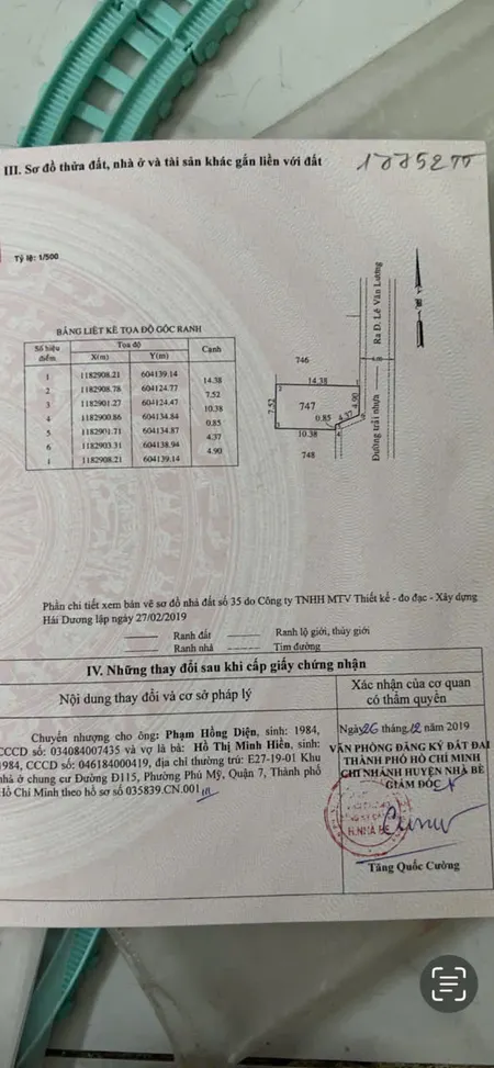 Bán đất 101m² giá 4.3 tỷ Xã Nhà Bè