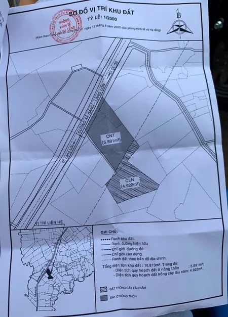 ✨Cần bán gấp giảm 1 tỷ, từ 16 tỷ ==>15 tỷ✨

🍀10.813 m2 đất (400 m2 đất ở) Xà Bang, huyện Châu Đức, BRVT (Xã Châu Đức, TPHCM)