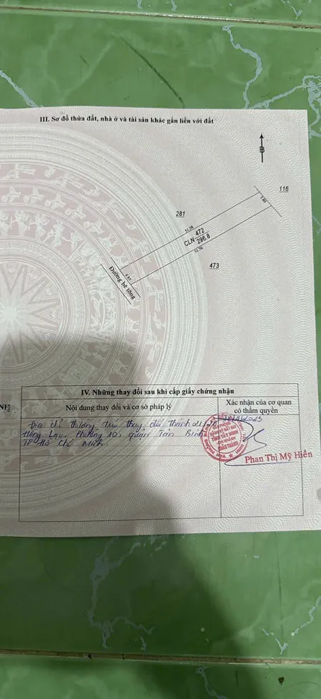 ĐẤT CÂY LÂU NĂM THỊ TRẤN CHÂU THÀNH 390TR