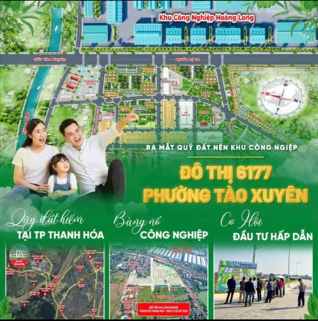 Đất MBQH 6177 KCN HOÀNG LONG