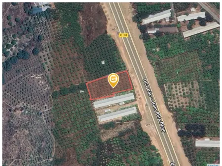 Bán đất 3495.1m² ngang 31m giá 3 tỷ Xã Cam Lâm