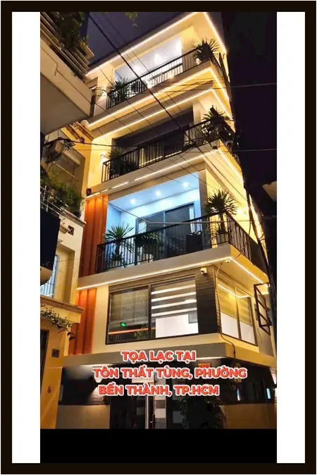 Top nhà vị trí đẹp 7.5 x 10.5m 1 trệt 5 lầu Tôn Thất Tùng Q1 TP.HCM
