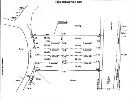HÀNG MỚI SHR - 5 LÔ ĐẤT F0 MẶT TIỀN TÂN CHÁNH HIỆP 25, P.TRUNG MỸ TÂY, Q12