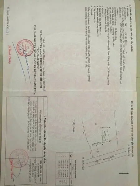 Cần bán đất mặt tiền đường rừng sác, DT 1213m có 645m thổ cư, pháp lý sổ hồng riêng,