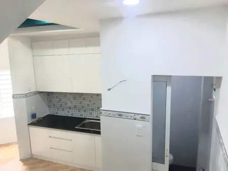 NHÀ NGUYÊN CĂN – 336A/ Phan Văn Trị P.11 Bình Thạnh (5x5,5m) 2 Lầu 2PN 3WC. Giá 9 triệu/ tháng