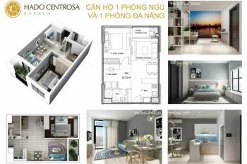 Bán gấp căn hộ 2 phòng ngủ hà đô centrosa q10 view bitexco landmark & rổ hàng đa dạng