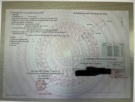 Bán đất 122,3m² ngang 5m giá 1.5 tỷ Phường La Gi