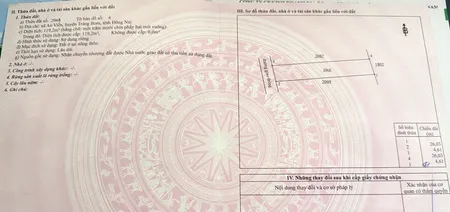 Bán đất 119.9m² giá 1.8 tỷ Xã An Viễn - gần sân bay Long Thành