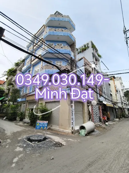 Bán nhà Tân Bình - 6 tầng - 4x14 - căn góc 2 MT HXH P10 - Ni Sư Huỳnh Liên