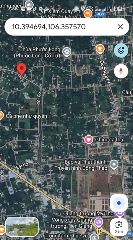 Bán đất nền Long Hoà B