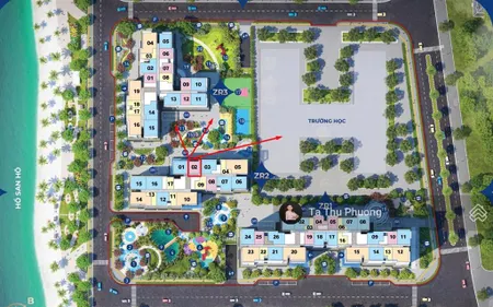 Bán ch 1pn 43.5m2, tòa zr2 tầng trung, view thoáng. giá 3.4 tỷ. 0928 508 ***