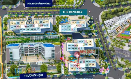 Hot hot, studio rẻ nhất khu beverly chỉ 2.480 tỷ căn 30,2 m2. 0869 547 ***