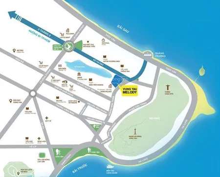 Bán căn hộ chung cư melody vũng tàu view biển 1pn 1wc 52m2 giá 2.9tỷ. 0902 674 *** ms.thảo